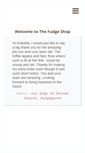 Mobile Screenshot of fudgeshop.com.au